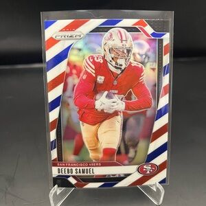 2024 Panini Prizm Red White Blue #252 Deebo Samuel